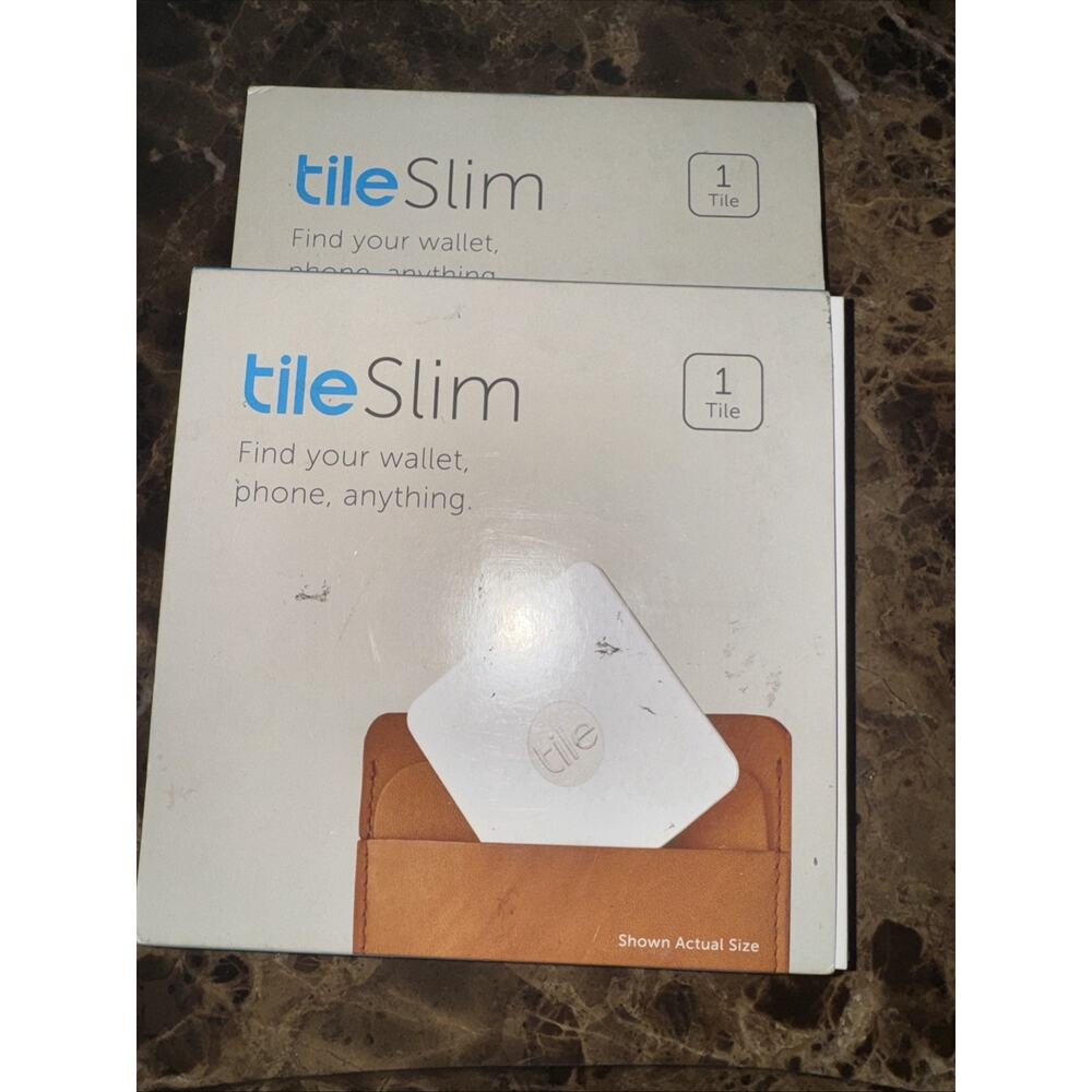 Lot Of 2 Tile Slim Phone Finder, Wallet Finder,- 1-Pack - Model T2001